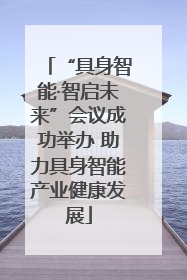 “具身智能·智启未来”会议成功举办 助力具身智能产业健康发展