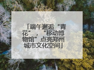 端午邂逅“青花”，“移动博物馆”点亮郑州城市文化空间