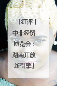 红评丨中非经贸博览会：湖南开放新引擎