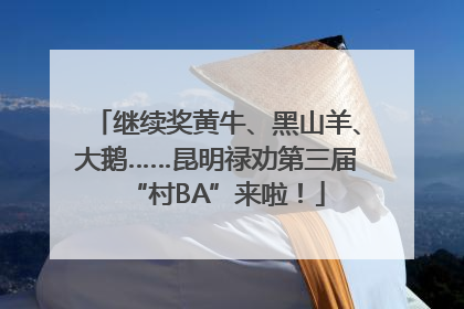 继续奖黄牛、黑山羊、大鹅……昆明禄劝第三届“村BA”来啦！