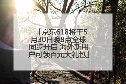 京东618将于5月30日晚8点全球同步开启 海外新用户可领百元大礼包