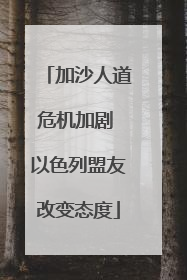加沙人道危机加剧 以色列盟友改变态度