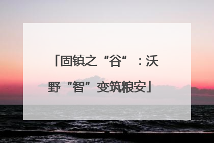 固镇之“谷”：沃野“智”变筑粮安