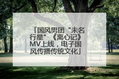 国风男团“未名行星”《离心记》MV上线，电子国风传播传统文化