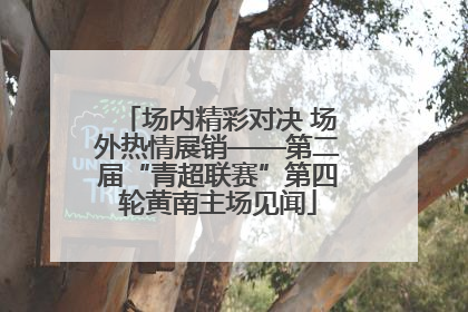 场内精彩对决 场外热情展销——第二届“青超联赛”第四轮黄南主场见闻