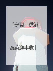宁夏：供港蔬菜迎丰收