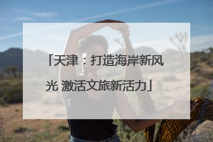 天津：打造海岸新风光 激活文旅新活力