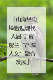 山海经奇境邂逅现代人居 宁夏贺兰“产城人文”融合发展