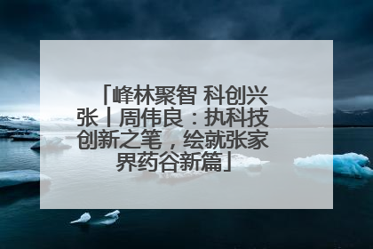 峰林聚智 科创兴张丨周伟良：执科技创新之笔，绘就张家界药谷新篇
