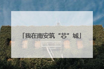 我在南安筑“芯”城