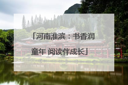 河南淮滨：书香润童年 阅读伴成长
