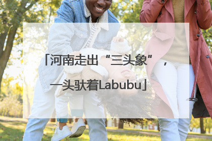 河南走出“三头象”，一头驮着Labubu