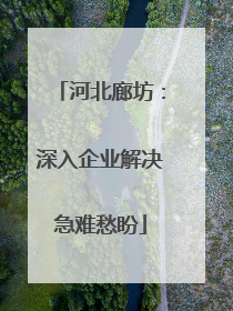 河北廊坊：深入企业解决急难愁盼