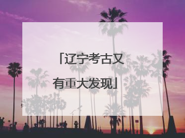 辽宁考古又有重大发现
