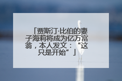 贾斯汀·比伯的妻子海莉将成为亿万富翁，本人发文：“这只是开始”