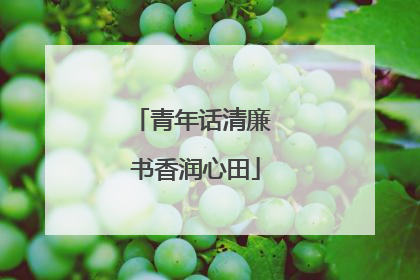 青年话清廉 书香润心田