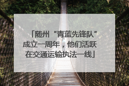 随州“青蓝先锋队”成立一周年，他们活跃在交通运输执法一线