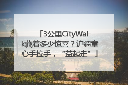3公里CityWalk藏着多少惊喜？沪疆童心手拉手，“益起走”